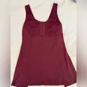 lululemon athletica Burgundy Tank Top